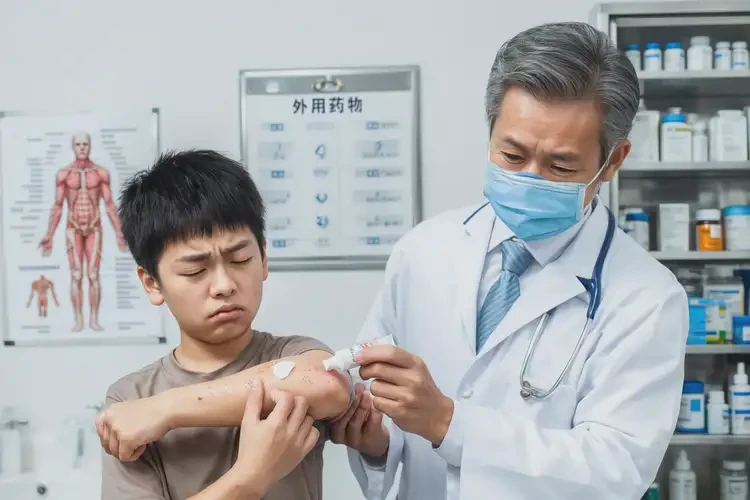 青少年臉上容易起濕疹可以徹底自愈嗎(圖3)