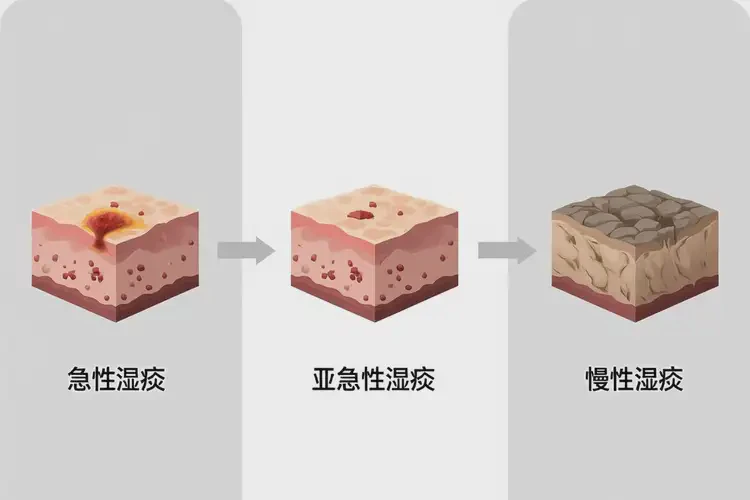 青年人屁股起濕疹不管它會(huì)自己痊愈嗎(圖2)