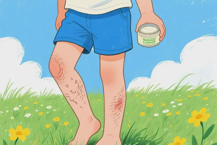 小兒小腿容易長濕疹能徹底自愈嗎(圖2)