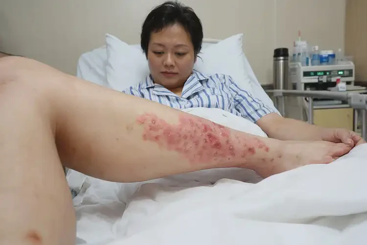 產(chǎn)婦小腿出濕疹不管它會自己痊愈嗎(圖4)