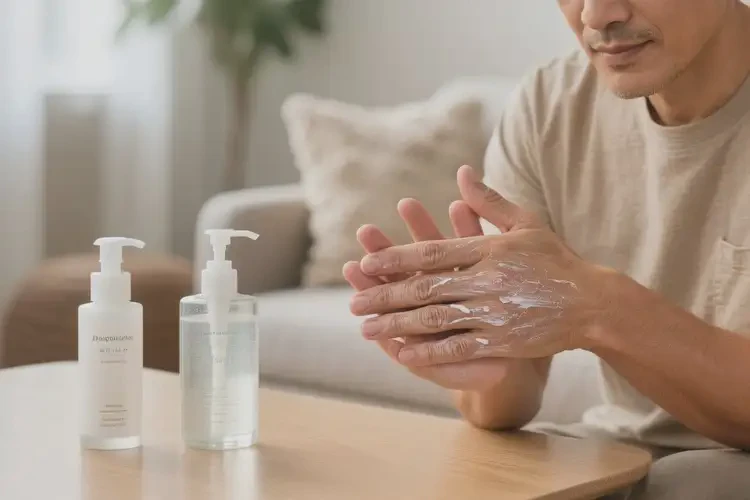 男性手上偶爾起濕疹不管它會(huì)自己痊愈嗎(圖4)