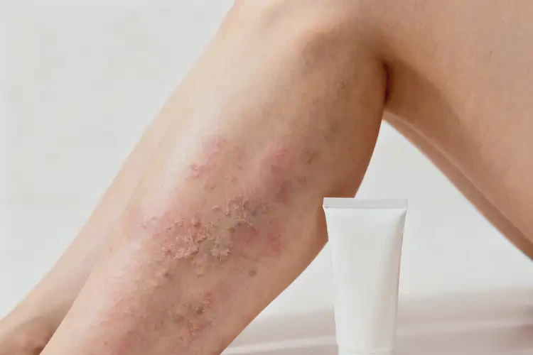 女性大腿經(jīng)常起濕疹不管它會自己自愈嗎(圖3)