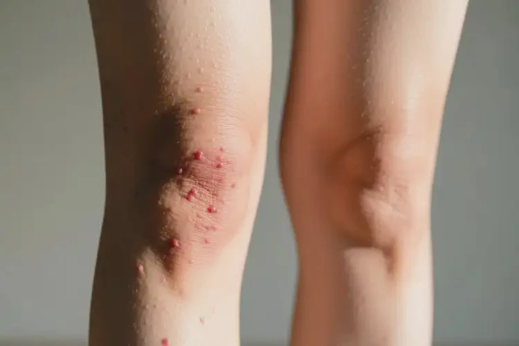 女性小腿偶爾長濕疹能徹底自愈嗎(圖3)