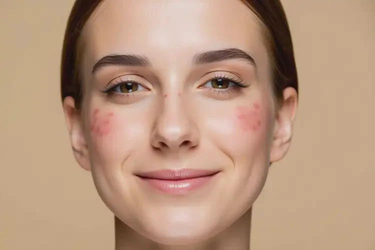 女生面部偶尔起湿疹可不可以彻底自愈(图3)