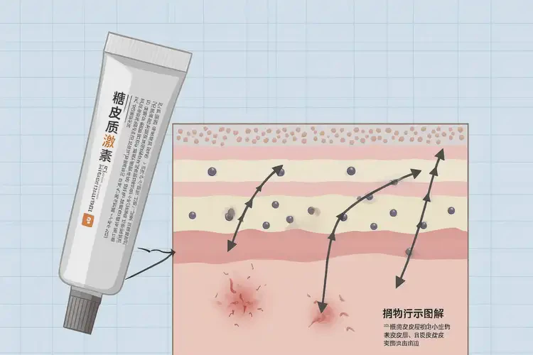 女性肚子上長濕疹能夠徹底治愈嗎(圖3)