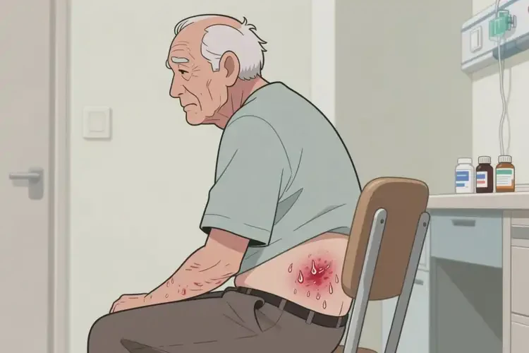 老年人屁股上有濕疹不管它會自己痊愈嗎(圖3)