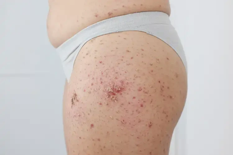 女性屁股長濕疹不管它會自己好嗎(圖4)