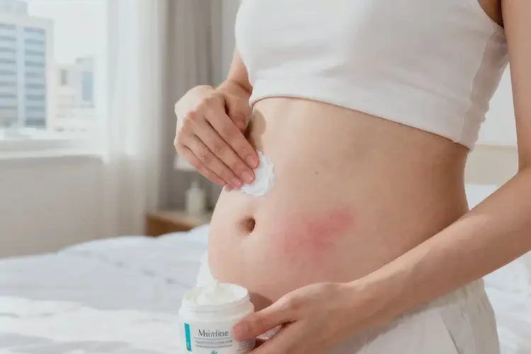 女性肚子起濕疹能徹底自愈嗎(圖1)