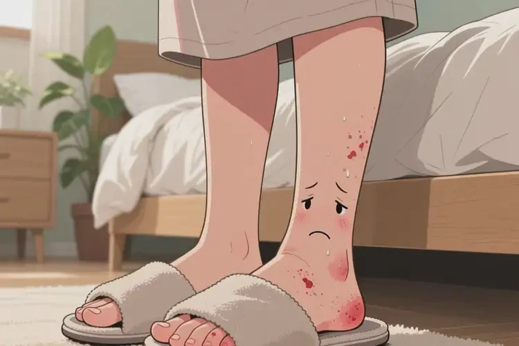 產(chǎn)婦腳上出濕疹不管它會(huì)自己自愈嗎(圖4)