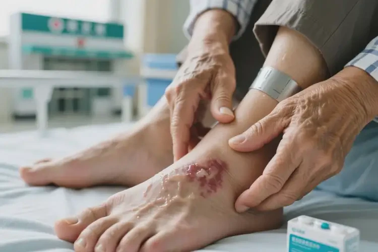 老年人腳上長(zhǎng)濕疹能靠自己自愈嗎(圖4)