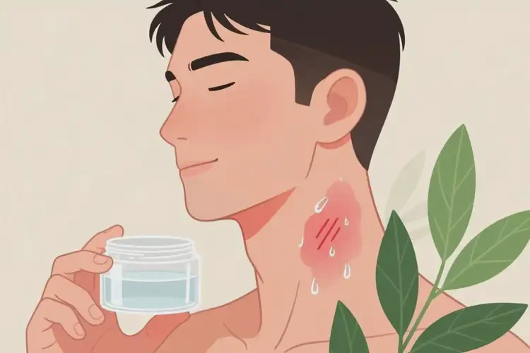 男人脖子上經(jīng)常起濕疹能夠徹底治愈嗎(圖2)