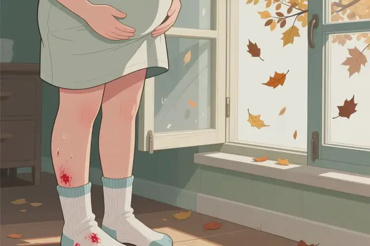 產(chǎn)婦腳上出濕疹不管它會(huì)自己自愈嗎(圖1)