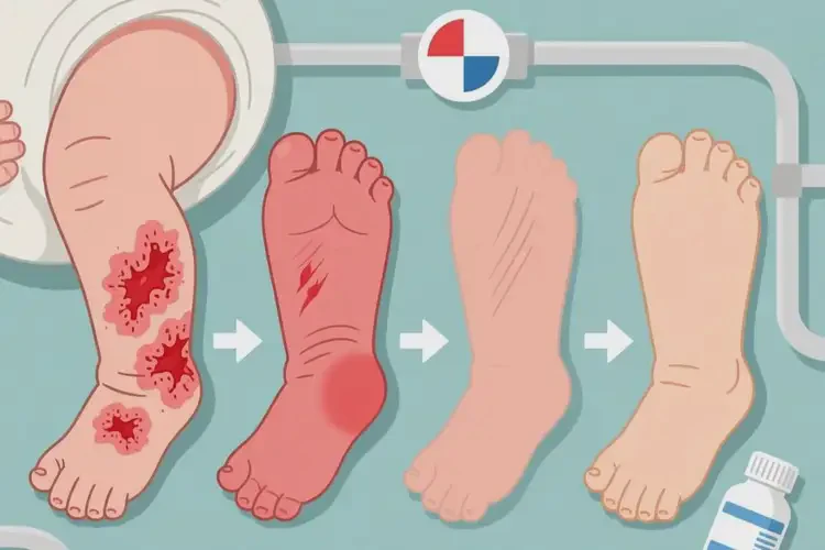 新生兒小腿上容易起濕疹可以徹底自愈嗎(圖3)