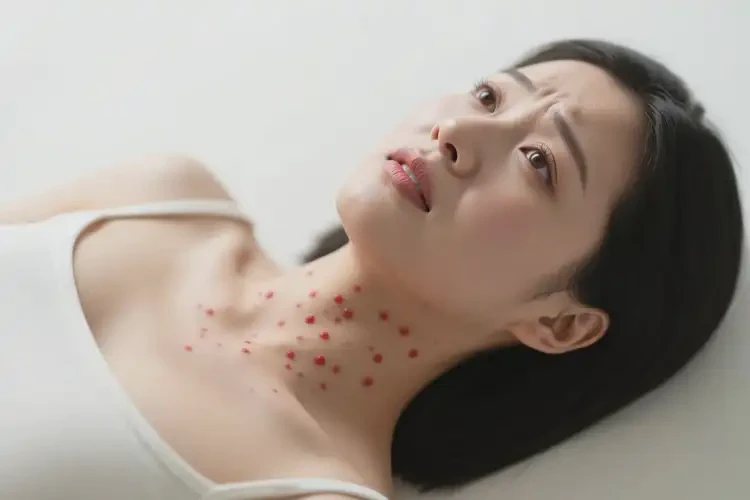 孕婦脖子出現(xiàn)濕疹不管它會自己好嗎(圖2)