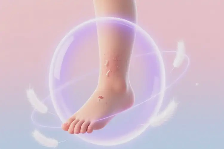 女人小腿經(jīng)常起濕疹不管它會自己痊愈嗎(圖1)