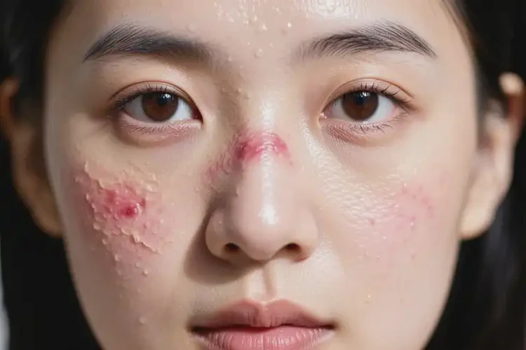 女生面部起濕疹可以徹底自愈嗎(圖3)