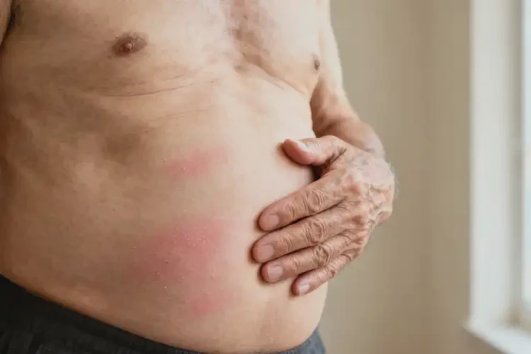 老人肚子上有濕疹可以徹底自愈嗎(圖3)