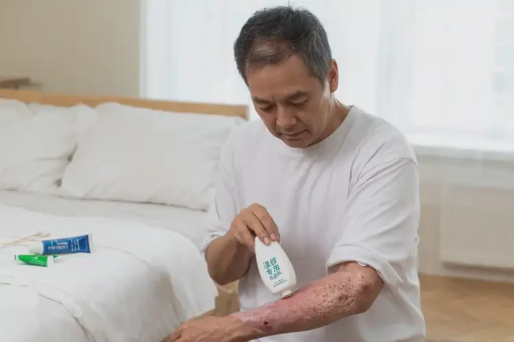 男生四肢有濕疹能靠自己自愈嗎(圖3)