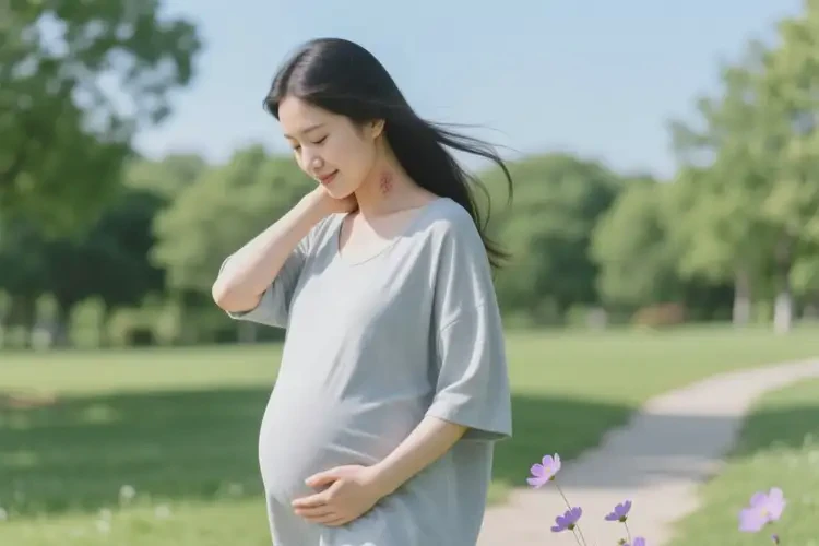 孕婦脖子出濕疹能靠自己自愈嗎(圖3)