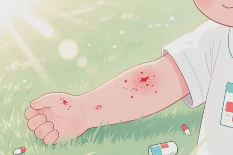 少兒手臂上容易起濕疹可以徹底自愈嗎(圖4)