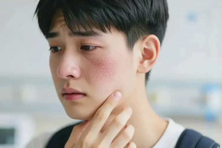 大學(xué)生臉上長(zhǎng)濕疹不管它會(huì)自己痊愈嗎(圖3)