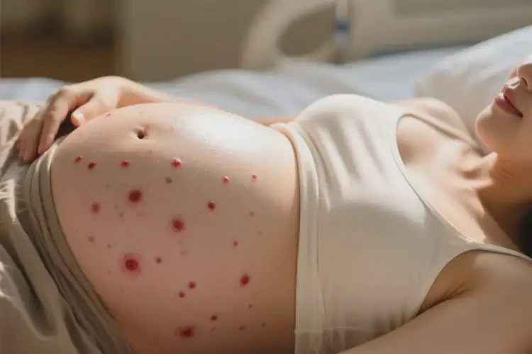 孕婦肚子有濕疹可不可以徹底自愈(圖1)