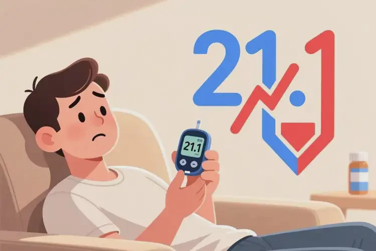 男性中午血糖21(圖1)