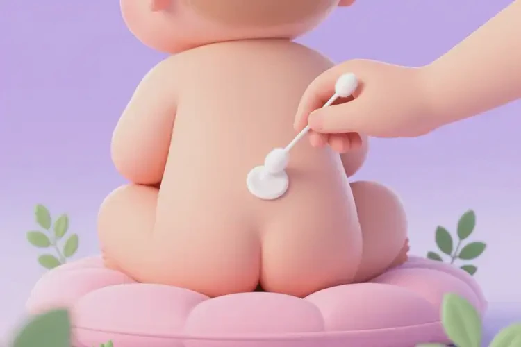 孩子屁股容易起濕疹不管它會自己好嗎(圖2)