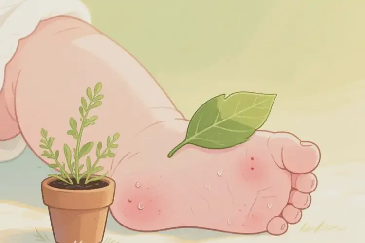 嬰兒腳上經(jīng)常長濕疹能夠徹底治愈嗎(圖4)