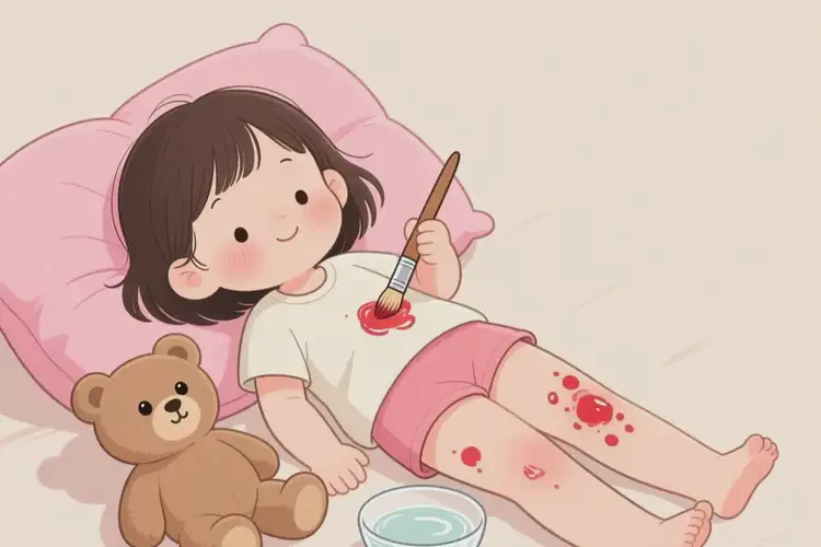 小孩大腿容易長濕疹不管它會自己痊愈嗎(圖3)