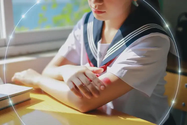 中學(xué)生身上長濕疹可以徹底自愈嗎(圖4)