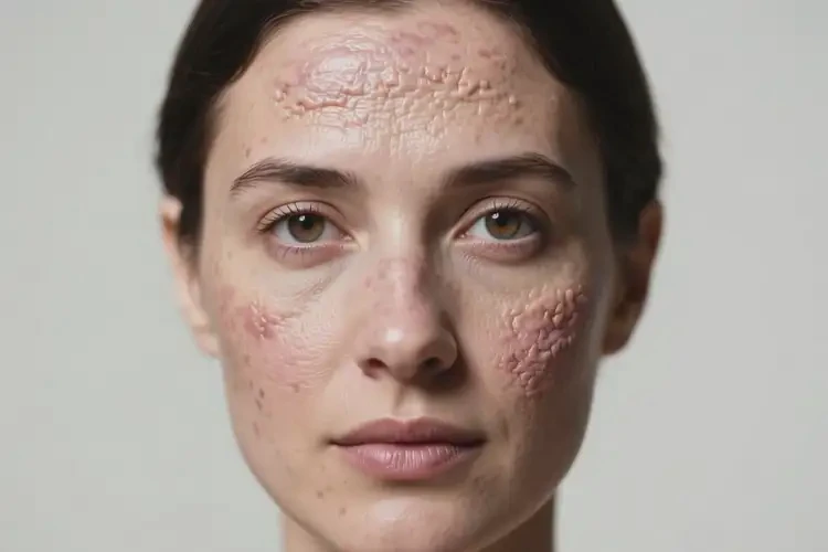 女人臉上有濕疹能不能徹底自愈(圖2)