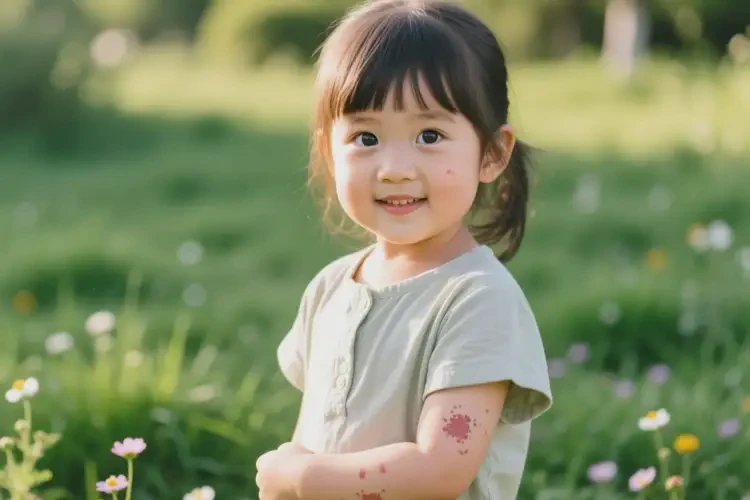 小學(xué)生手臂起濕疹能靠自己自愈嗎(圖1)