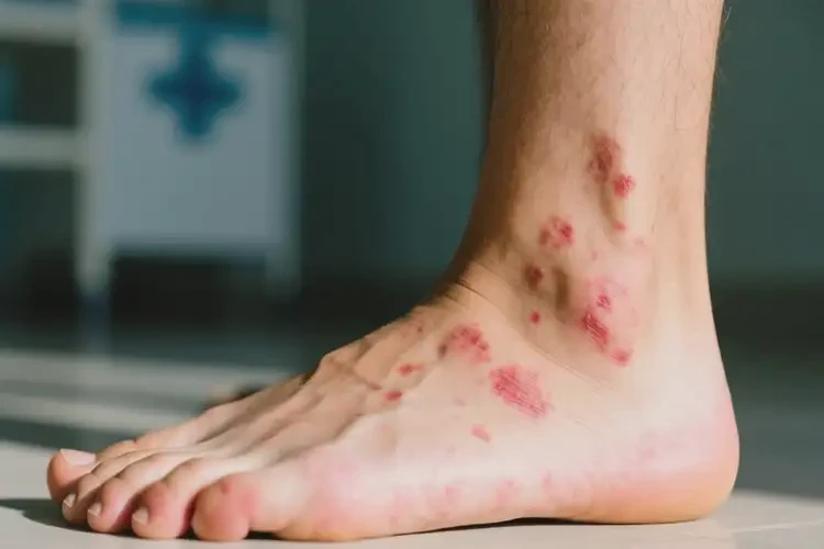 男生腳上偶爾長濕疹能徹底自愈嗎(圖4)