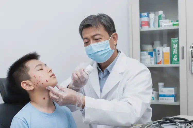 儿童脖子出湿疹不管它会自己自愈吗(图3)