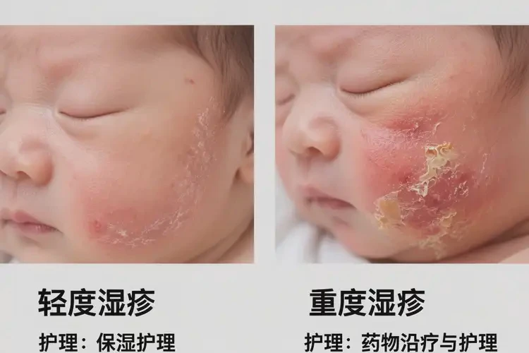 新生兒面部經(jīng)常長(zhǎng)濕疹不管它會(huì)自己痊愈嗎(圖2)