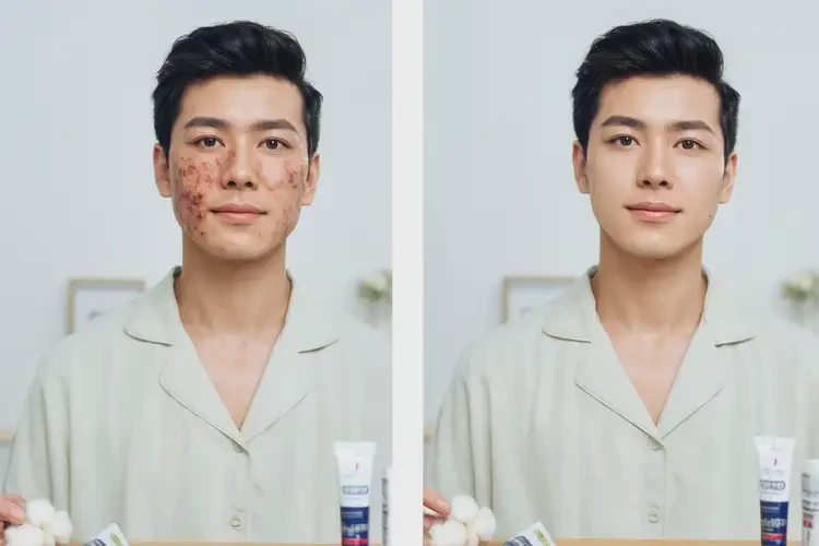 青年人面部出現(xiàn)濕疹能徹底自愈嗎(圖3)