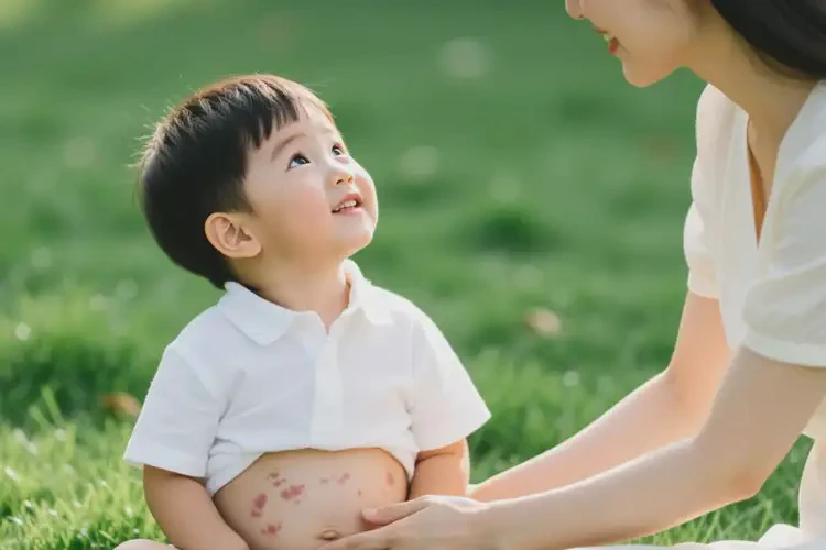 少兒肚子經(jīng)常起濕疹不管它會自己痊愈嗎(圖2)