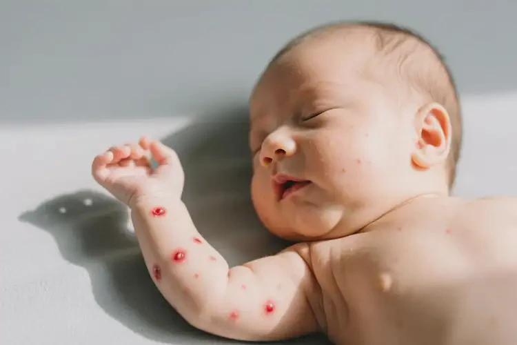 嬰兒身上有濕疹不管它會自己好嗎(圖1)