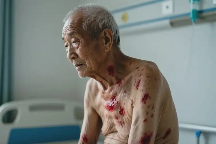 高齡老人全身出現(xiàn)濕疹不管它會(huì)自己痊愈嗎(圖4)