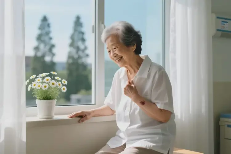 老年人脖子長濕疹可以徹底自愈嗎(圖3)