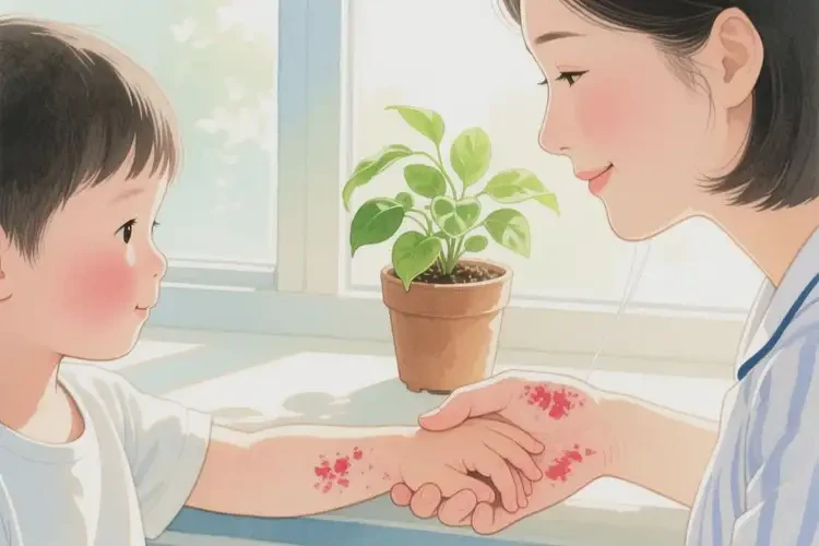 兒童身上出現(xiàn)濕疹能靠自己自愈嗎(圖3)