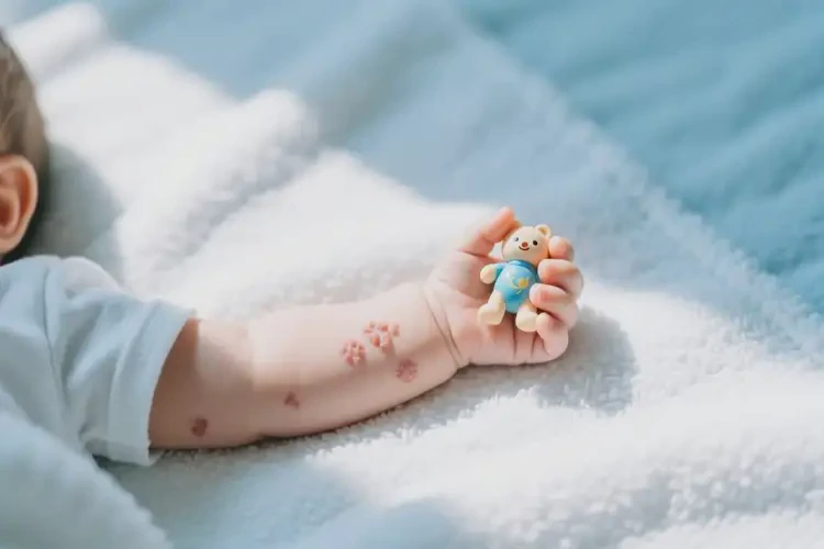 寶寶手臂出現(xiàn)濕疹能徹底自愈嗎(圖3)