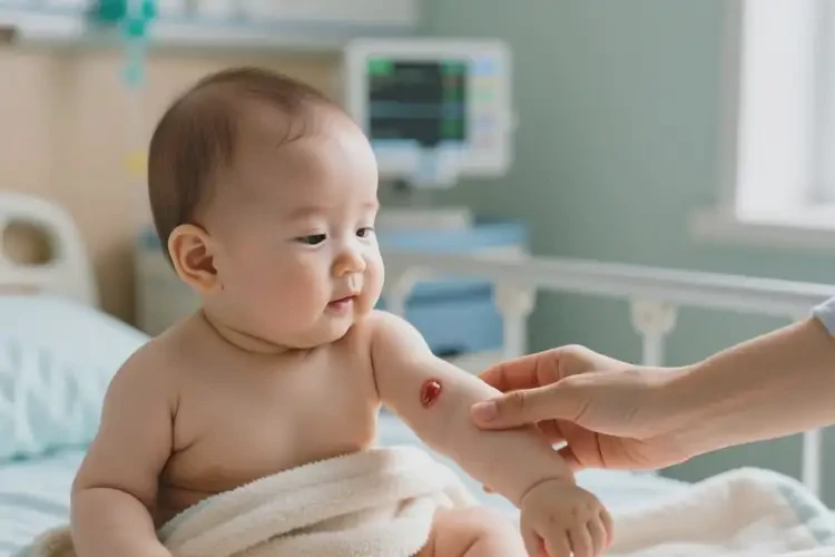 寶寶手臂上經(jīng)常起濕疹能徹底自愈嗎(圖2)