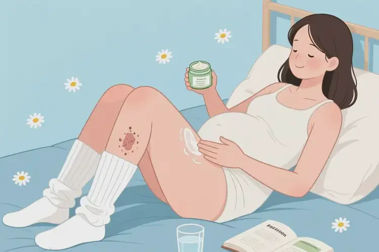 孕婦大腿經(jīng)常長(zhǎng)濕疹能夠徹底治愈嗎(圖1)