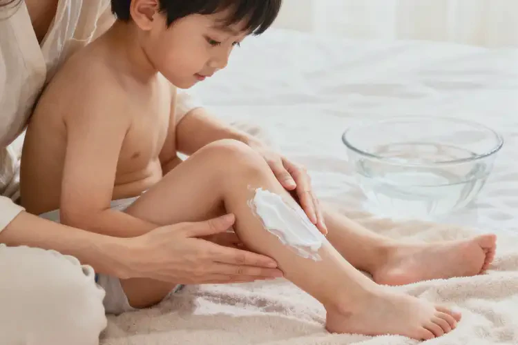 少兒大腿上有濕疹可不可以徹底自愈(圖3)