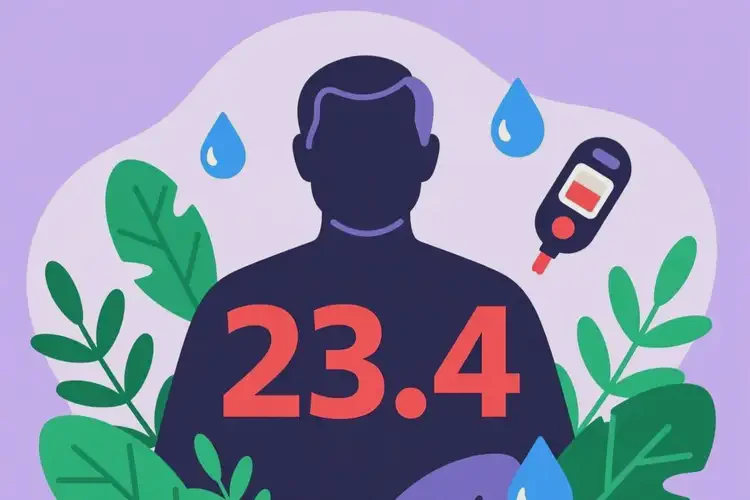 中年人晚上血糖23(圖1)