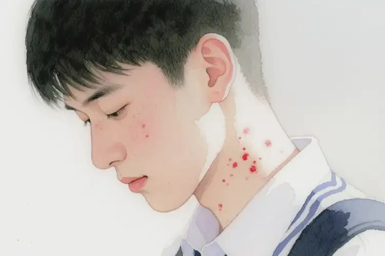 大學(xué)生脖子經(jīng)常起濕疹能徹底自愈嗎(圖1)