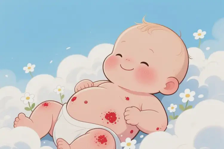 小兒肚子經(jīng)常長濕疹能徹底自愈嗎(圖2)