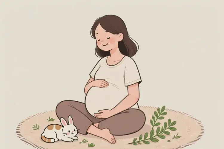 孕妇身上容易长湿疹能彻底自愈吗(图1)